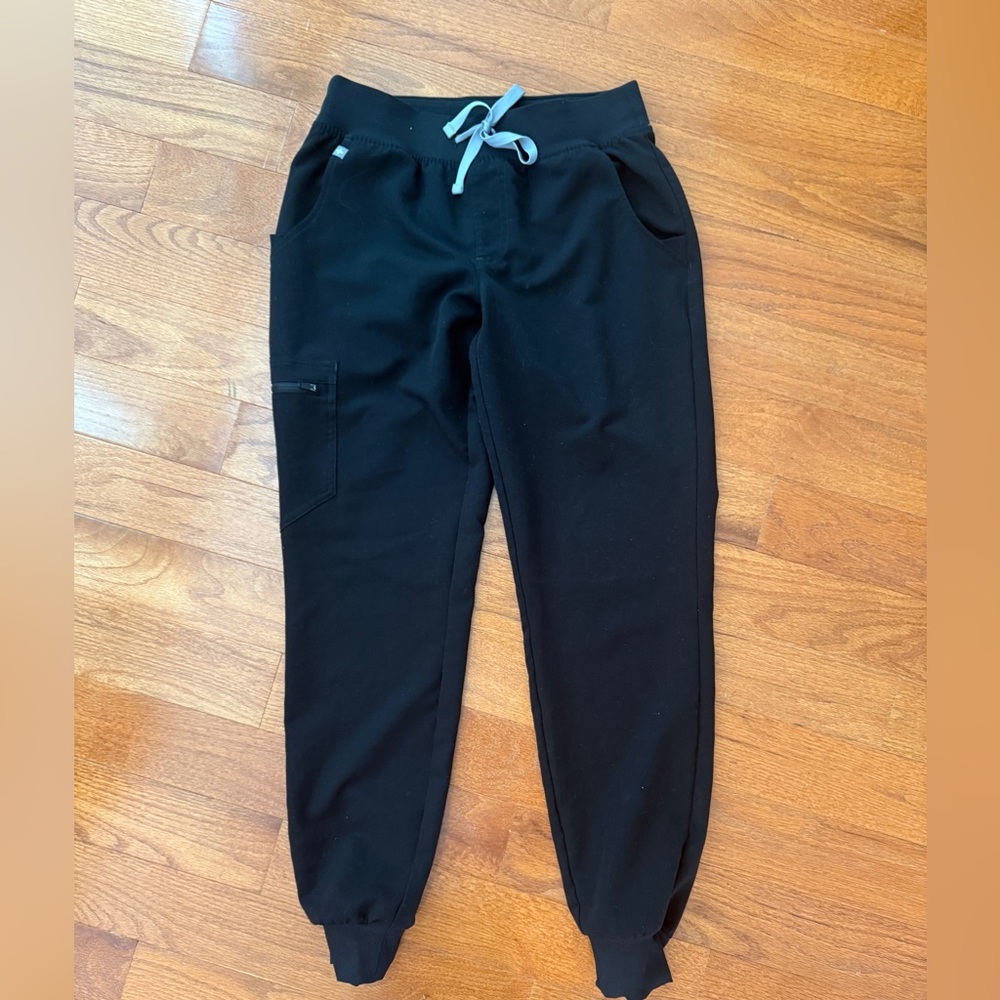 Figs Zamora Scrub Pants- Black